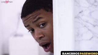 BangbrosPassword.com - Sensual Helena Price makes nude selfies and bangs so rough in