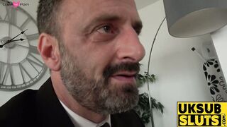 UKSubSluts.com - Succubus Alexxa Vice's submission and jizz feeding delight