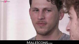 MaleIcons.com - Roman Todd and Griffin Barrows' passionate hardcore anal session