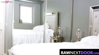 RawNextDoor.com - Cute stud Nathan Styles ass and mouth filled at the same time by Gu