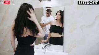 Sultry College Girl Seduces Her Bathing Trainer inside a Concealed Love Affair