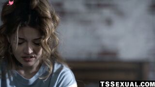 TSSexual.com - Vanessa Vega gets rammed by Lucy Hart's tranny cock