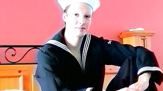 Twink Enrique sucking Jeff Whites boner until it sprays cum