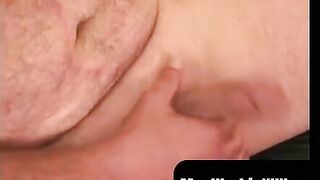 MenWorkinXXX.com - Mature guy wanks off vigorously after a heartfelt talk