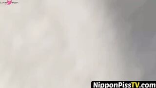 NipponPissTV.com - Japanese babes taped peeing in public places openly