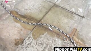 NipponPissTV.com - Japanese babes taped peeing in public places openly