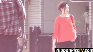 NipponPissTV.com - Japanese babes taped peeing in public places openly