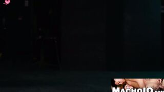 MachoIO.com - Skinny latino boyfriends bareback in dungeon threesome adventure