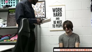 SayUncleNetwork.com - BBC cop Devin Trez plows Troy Harlows tight asshole hard and de