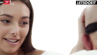 Big Tit Babes Battle for the Bigger Penis Who Will Got Creampied First
