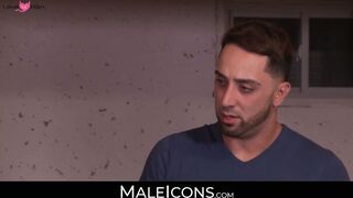 MaleIcons.com - Andrew's longing for a big dude's cock fulfilled in a wild fuck