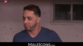 MaleIcons.com - Andrew's longing for a big dude's cock fulfilled in a wild fuck