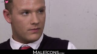 MaleIcons.com - Brandon and Vadim's post school special a hardcore fuck