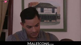 MaleIcons.com - Ethan Slade and Austin Andrews' post school anal antics