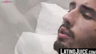 Hairy bearded guy Guerro agrees to taste my salty boner for cash