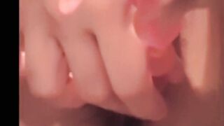 Squirting with a plug in my ass