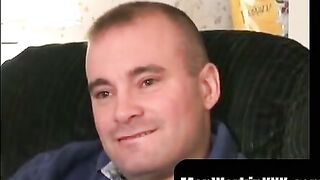 MenWorkinXXX.com - Beefed up homosexual enjoys solo jack off and sprays big load