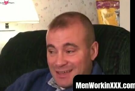 MenWorkinXXX.com - Beefed up homosexual enjoys solo jack off and sprays big load