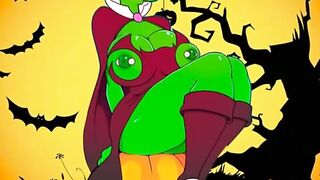 Halloween famous hentai