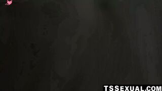 TSSexual.com - Dante Colle and Gracie Jane's intense fuck session