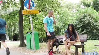 Insatiable girlfriend brought to orgasm