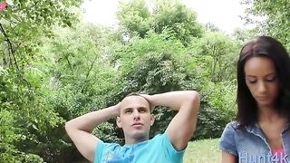 Insatiable girlfriend brought to orgasm