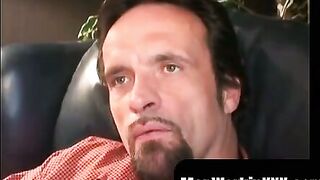 MenWorkinXXX.com - Old guy revels in jerking off his hairy big dick alone