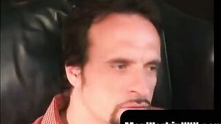 MenWorkinXXX.com - Old guy revels in jerking off his hairy big dick alone