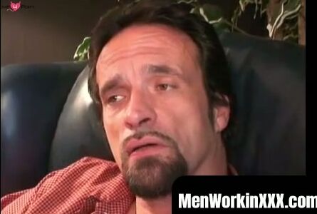 MenWorkinXXX.com - Old guy revels in jerking off his hairy big dick alone
