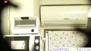 NipponSexTV.com - Young Japanese vixen fingers her pussy on hidden cam