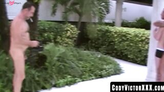 CodyVictorXXX.com - Buff daddy eats an ass before sliding his fat cock into it hard