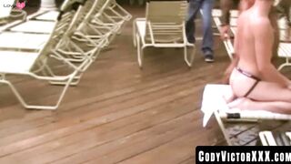 CodyVictorXXX.com - Buff daddy eats an ass before sliding his fat cock into it hard