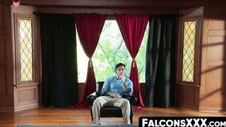 FalconsXXX.com - Rimming leads to intense anal sex with athletic gay studs