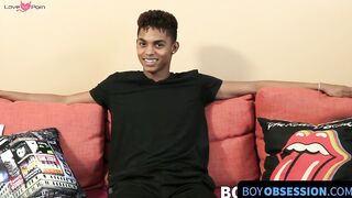 BoyObsession.com - Deven Lions shoots a massive cum load after an intense interview s