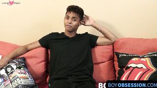 BoyObsession.com - Deven Lions shoots a massive cum load after an intense interview s
