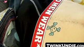 TwinkUndie.com - Sex-crazed undie twinks' mutual cock sucking and jerk off