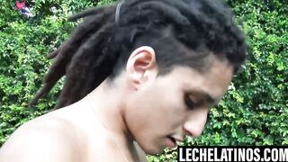 LecheLatinos.com - Adorable stud Gusti plows into Cain's delicious ass