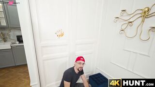 Slutty babe Maya Sinn pays for with her pussy for my services