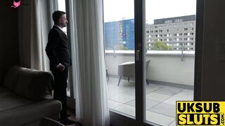UKSubSluts.com - Sub British babe's behind fucking and toyed delight