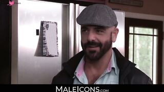 MaleIcons.com - Sexy stepdad Adam Russo's desire to fuck cute innocent twink Derek Re