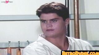 RetroDudes.com - Karate stud fucked raw then gets his body cum-showered