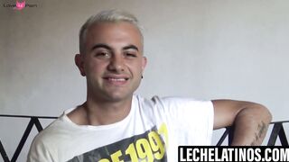 LecheLatinos.com - Juans bisexual cock wetting for cash