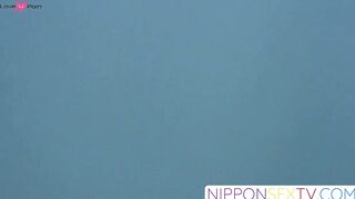 NipponSexTV.com - Cute Japanese plays with her pussy while filmed secretly