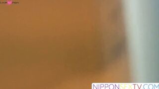 NipponSexTV.com - Cute Japanese plays with her pussy while filmed secretly