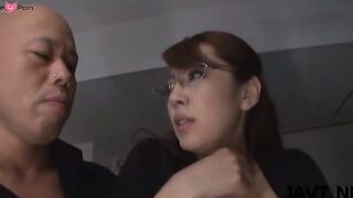 Lewd japanese Misa Yuki feels meat member in nana