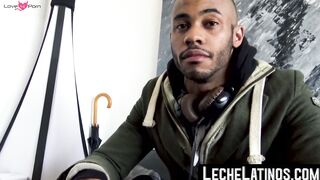 LecheLatinos.com - Straight guy's first gay anal adventure with a raw, hard fucking