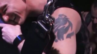 Aaron laps up all the sweat that pours out from between Mason's ass cheeks once freed