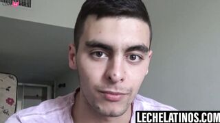 LecheLatinos.com - Cano's cum shower after riding my dick