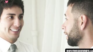 BoyMissionary.com - Virgin Mormon gays discover secret screwing spot