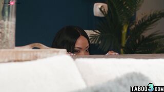 Ebony MILF wants to feel sisters hubby